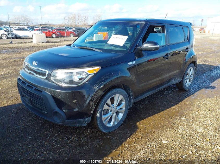 VIN KNDJP3A55E7094483 2014 KIA Soul, + no.2