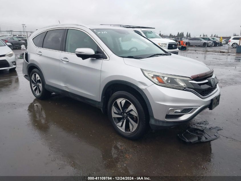 2015 HONDA CR-V TOURING - 5J6RM4H9XFL067812