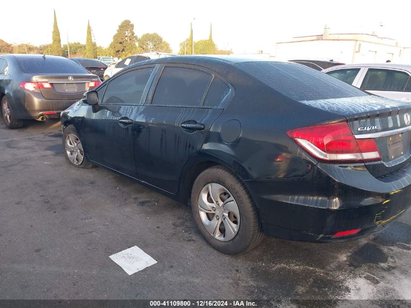 VIN 19XFB2F50DE279076 2013 Honda Civic, LX no.14