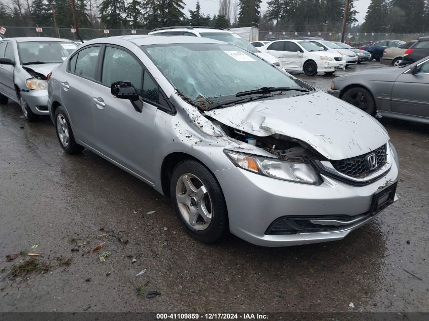 VIN 2HGFB2F54DH584926 2013 HONDA CIVIC no.1