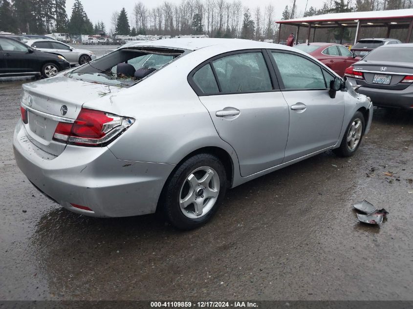 VIN 2HGFB2F54DH584926 2013 HONDA CIVIC no.4