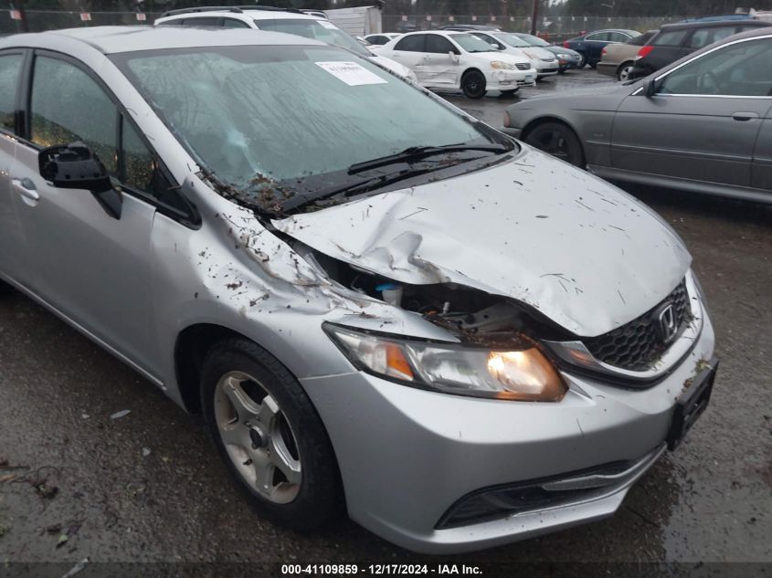 VIN 2HGFB2F54DH584926 2013 HONDA CIVIC no.6