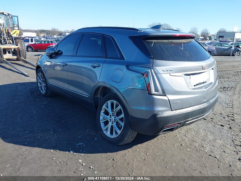 Vin: 1gykngrs4mz142788, lot: 41599996, cadillac xt5 awd sport 20213
