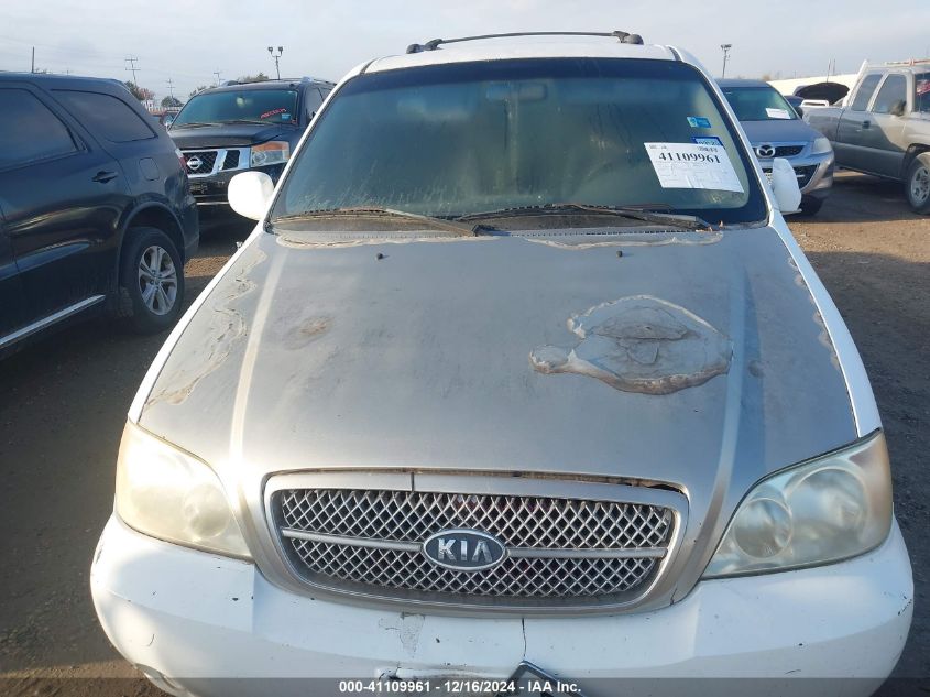 2005 Kia Sedona Ex/Lx VIN: KNDUP132256762122 Lot: 41109961