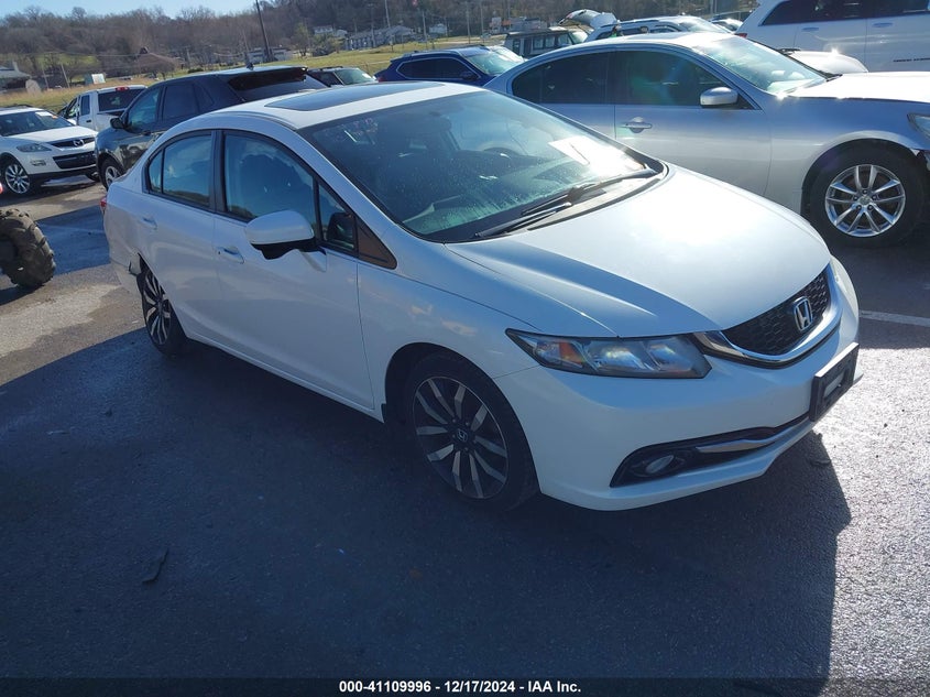 2015 HONDA CIVIC VIN: 19XFB2F9XFE091820