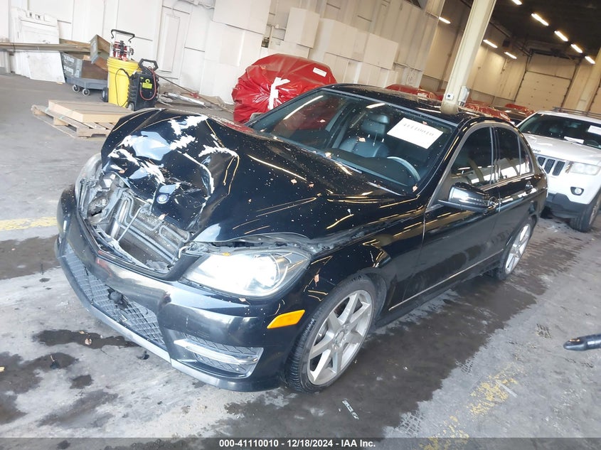 2014 MERCEDES-BENZ C 250 VIN: WDDGF4HBXEG230420