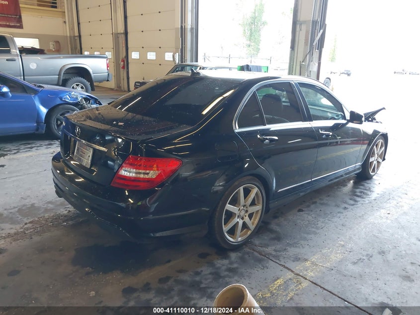 2014 MERCEDES-BENZ C 250 VIN: WDDGF4HBXEG230420