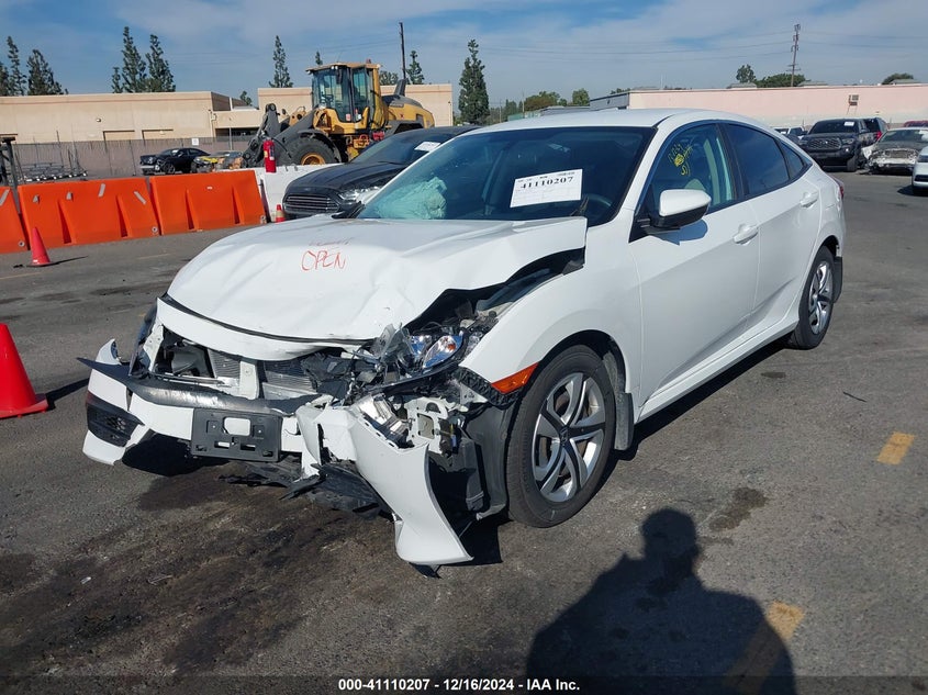 2018 HONDA CIVIC VIN: 2HGFC2F51JH553061