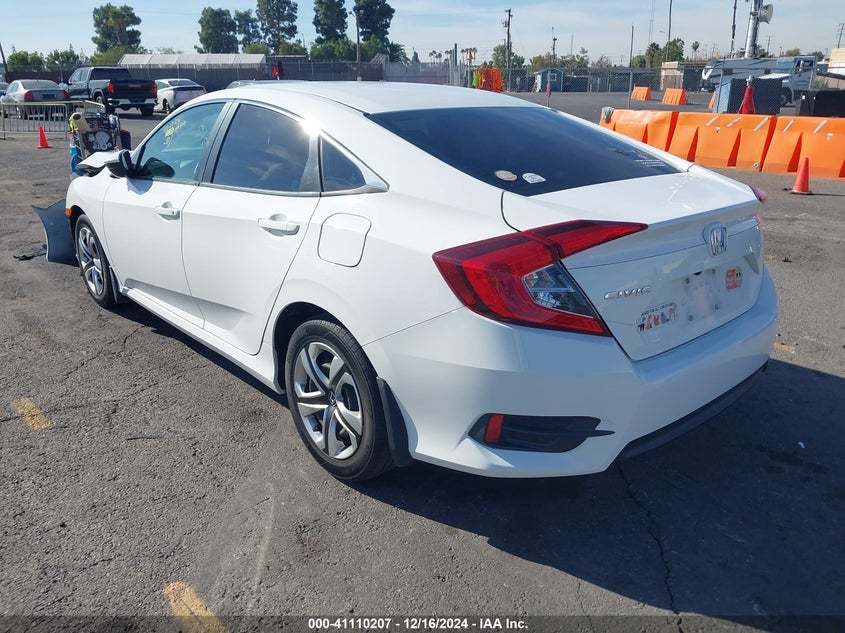 2018 HONDA CIVIC VIN: 2HGFC2F51JH553061