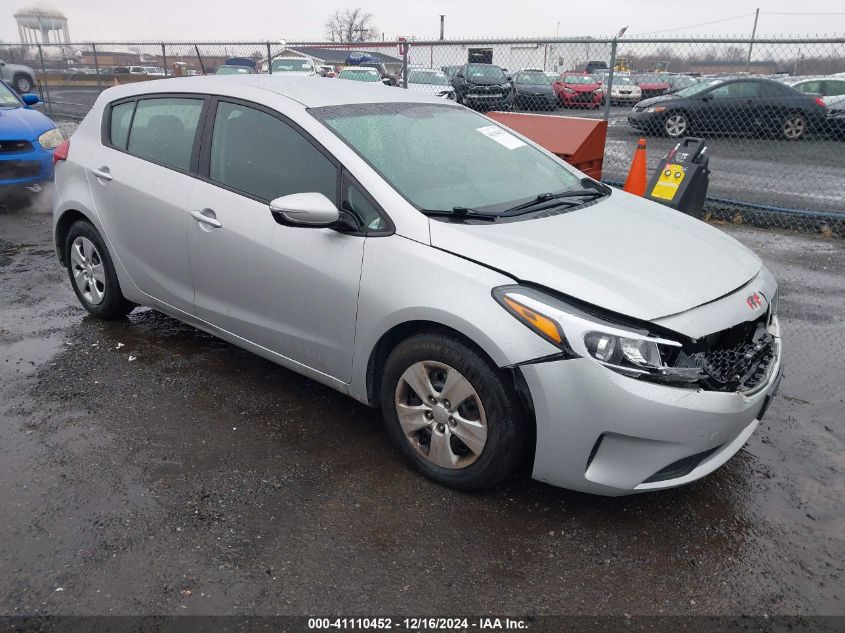 VIN KNAFK5A89H5678442 2017 KIA Forte, LX no.1