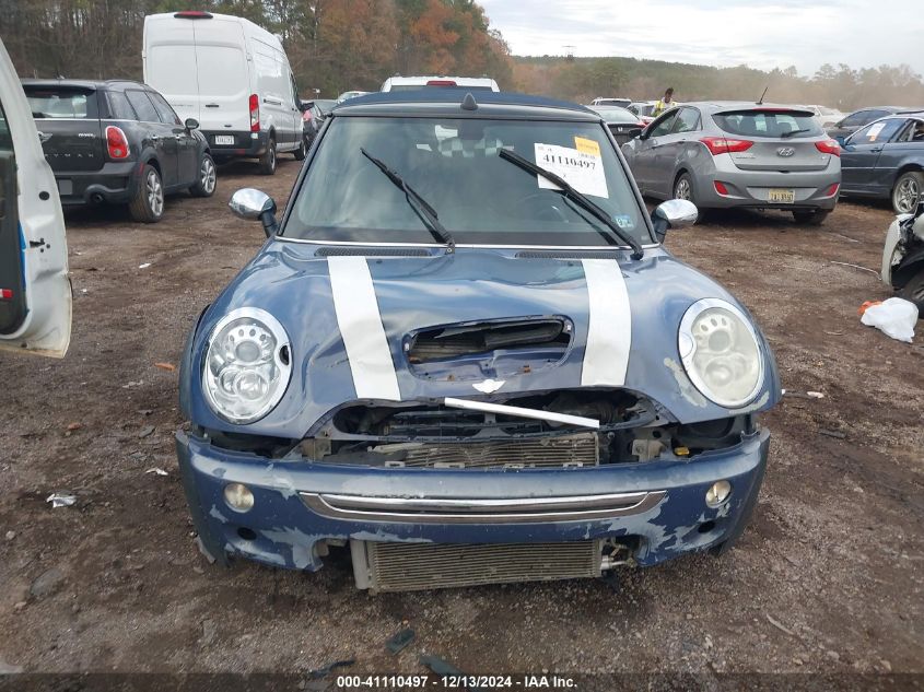 2007 Mini Cooper S VIN: WMWRH33567TL94585 Lot: 41110497