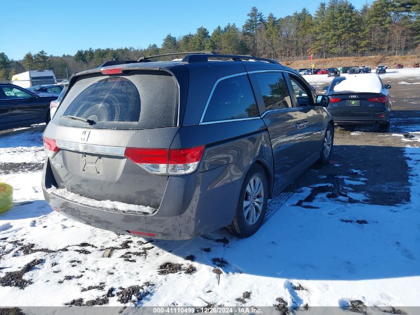 VIN 5FNRL5H61EB052394 2014 Honda Odyssey, Ex-L no.4