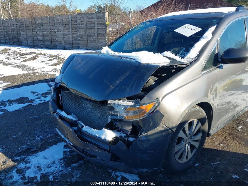 VIN 5FNRL5H61EB052394 2014 Honda Odyssey, Ex-L no.6