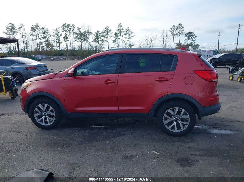 2015 Kia Sportage Lx VIN: KNDPB3AC2F7696203 Lot: 41110555