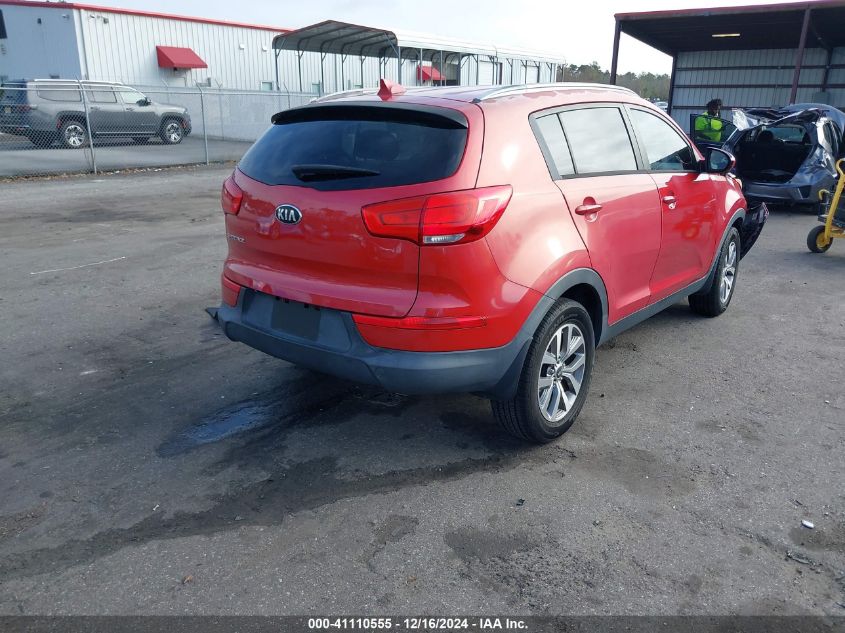 VIN KNDPB3AC2F7696203 2015 KIA SPORTAGE no.4