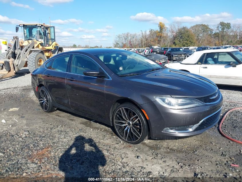 VIN 1C3CCCABXFN654025 2015 CHRYSLER 200 no.1