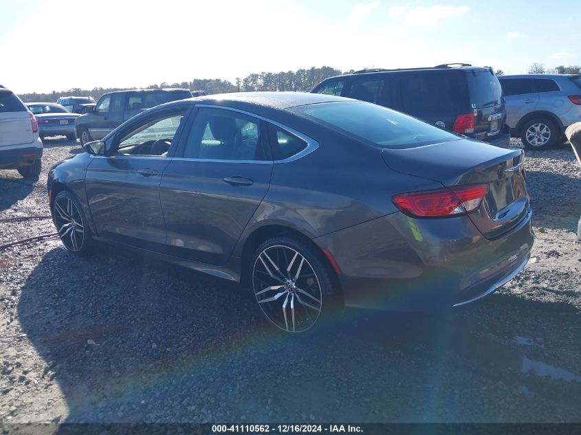 VIN 1C3CCCABXFN654025 2015 CHRYSLER 200 no.3