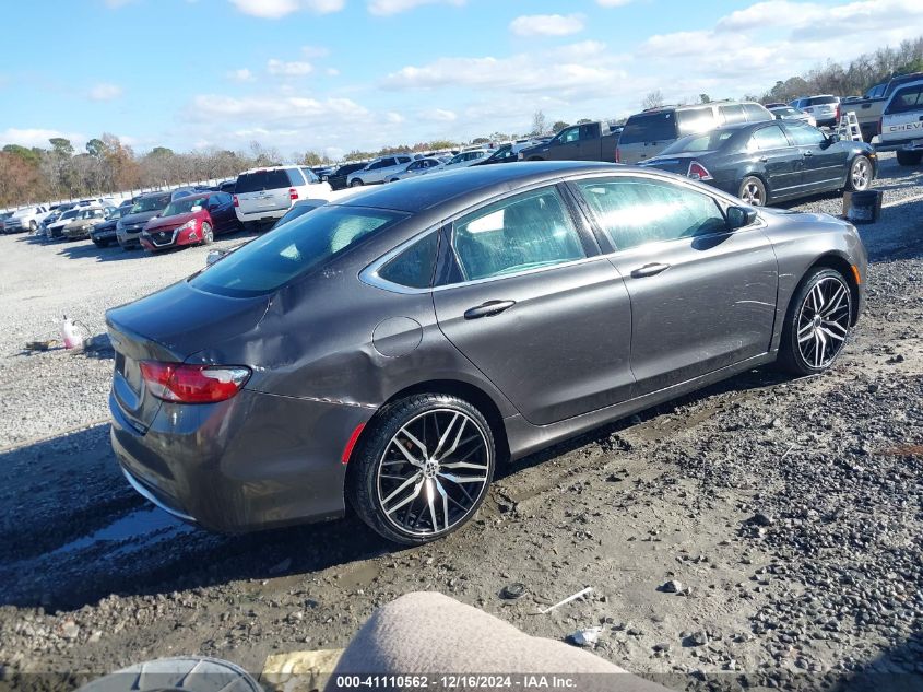 VIN 1C3CCCABXFN654025 2015 CHRYSLER 200 no.4