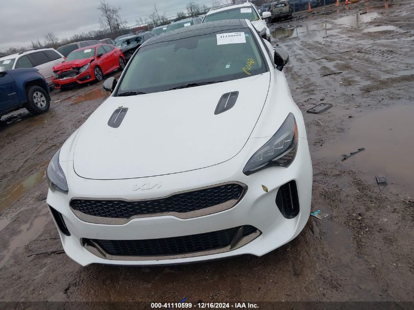 2022 Kia Stinger Gt-Line VIN: KNAE35LD2N6110364 Lot: 41110599