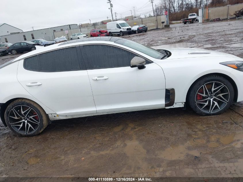 2022 Kia Stinger Gt-Line VIN: KNAE35LD2N6110364 Lot: 41110599