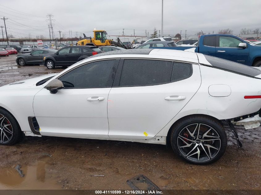 2022 Kia Stinger Gt-Line VIN: KNAE35LD2N6110364 Lot: 41110599