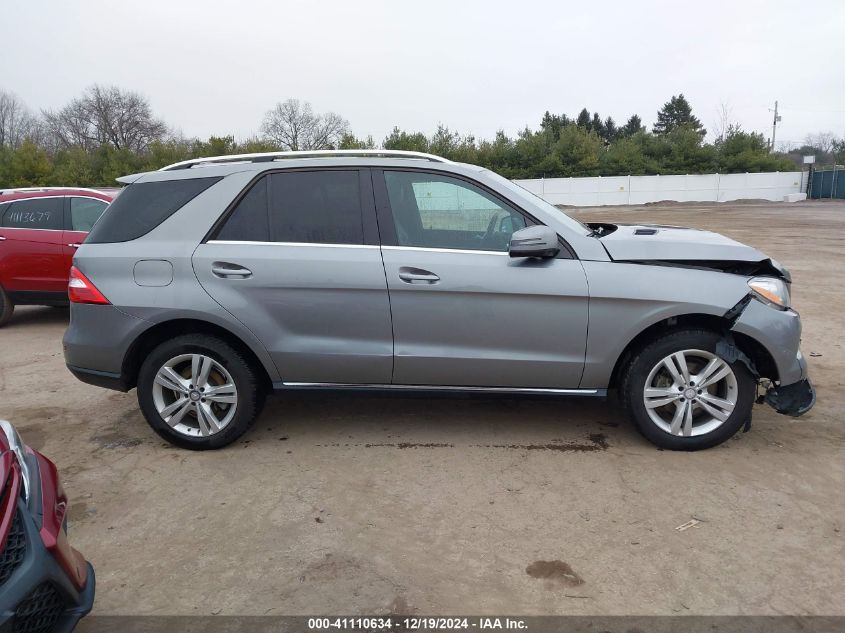 VIN 4JGDA5HBXFA475820 2015 Mercedes-Benz ML 350, 4M... no.13