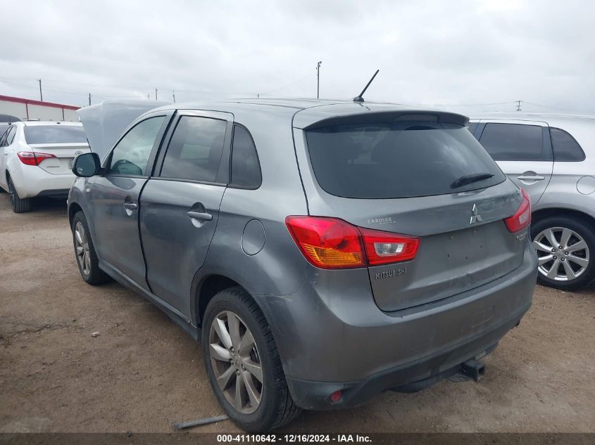 VIN 4A4AP3AU1EE017069 2014 MITSUBISHI OUTLANDER SPORT no.3