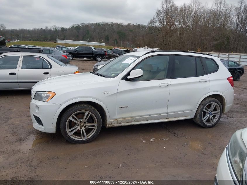 2014 BMW X3 XDRIVE28I - 5UXWX9C5XE0D37737