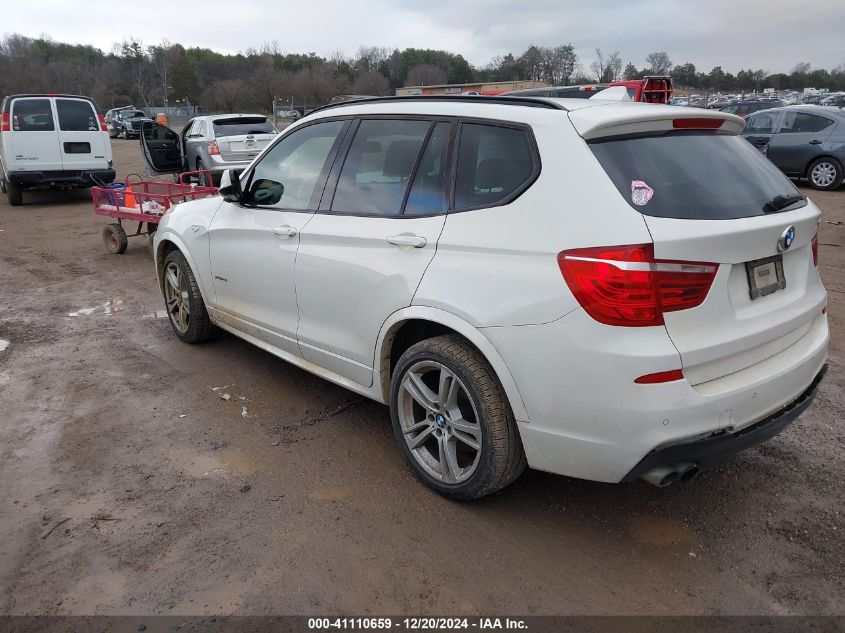 2014 BMW X3 XDRIVE28I - 5UXWX9C5XE0D37737