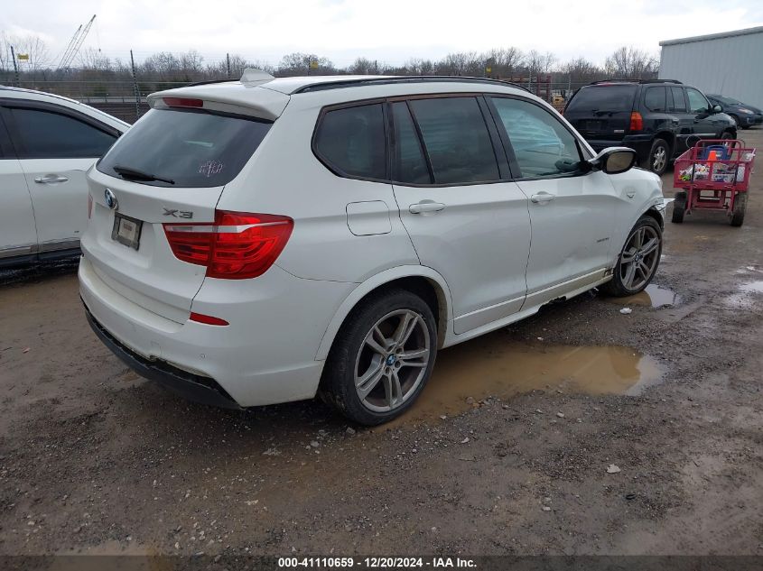 2014 BMW X3 XDRIVE28I - 5UXWX9C5XE0D37737