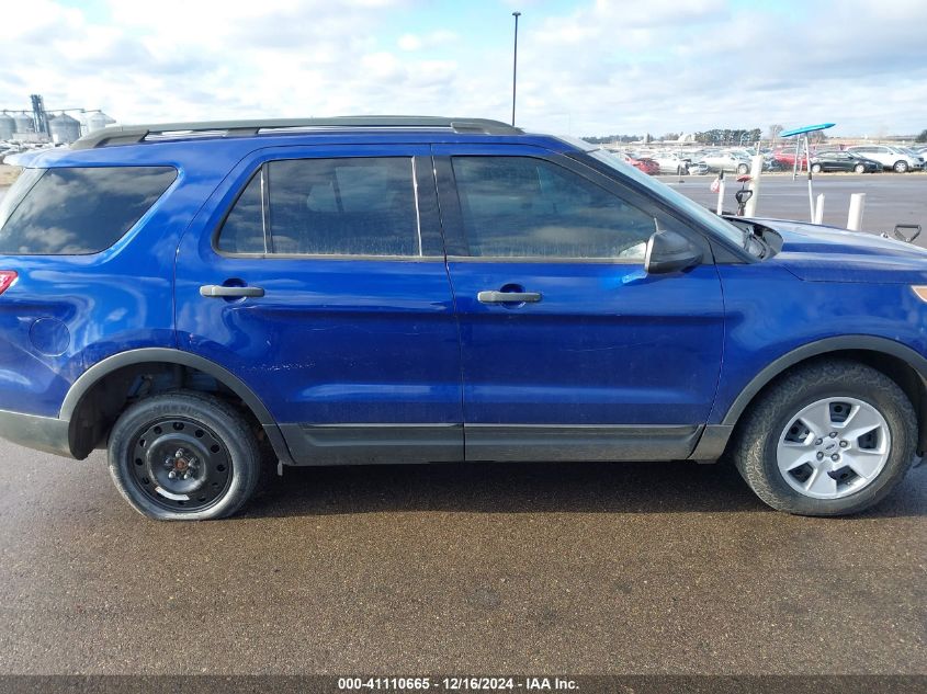 2013 Ford Explorer VIN: 1FM5K8B82DGA64325 Lot: 41110665