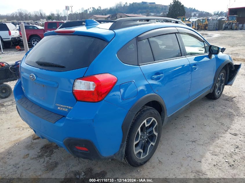 VIN JF2GPANCXGH311208 2016 SUBARU CROSSTREK no.4