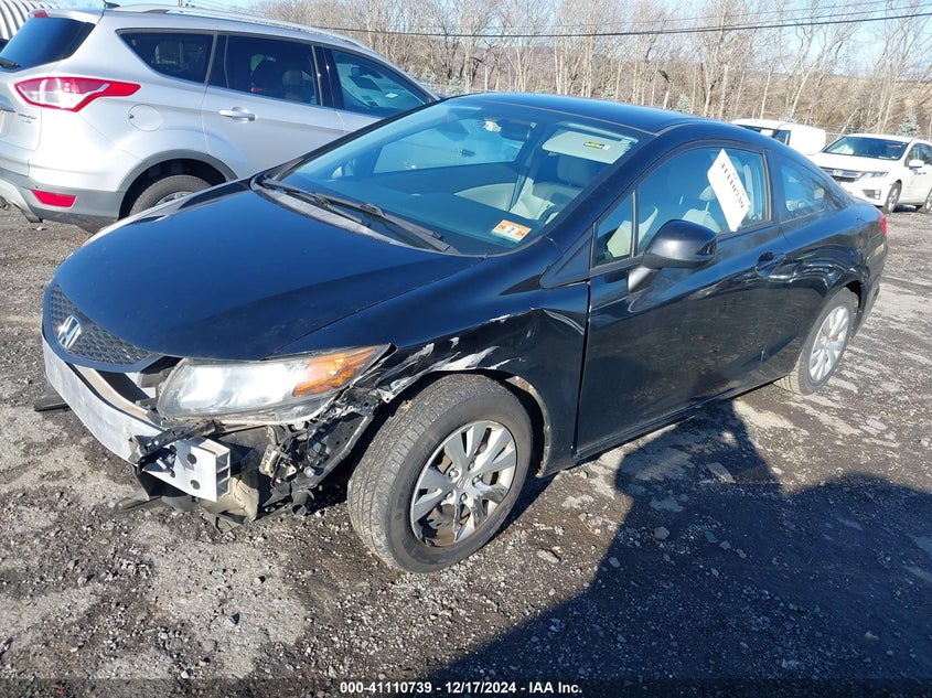 2012 HONDA CIVIC VIN: 2HGFG3B5XCH554941