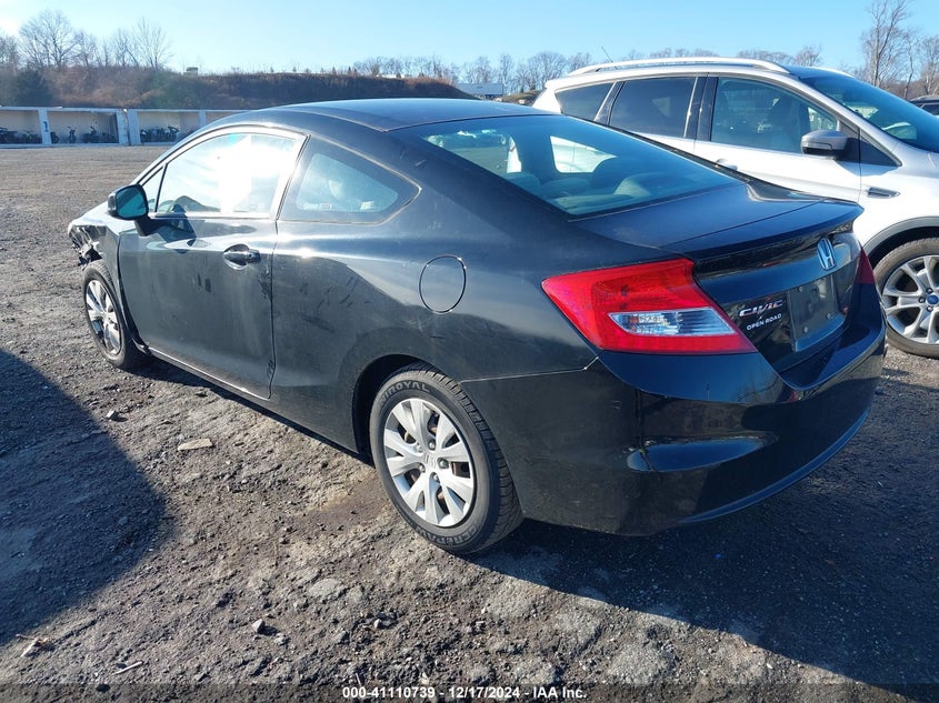 2012 HONDA CIVIC VIN: 2HGFG3B5XCH554941