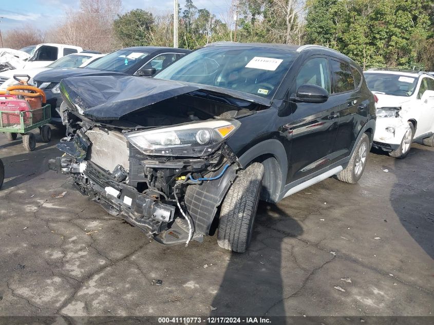 VIN KM8J33A47HU452364 2017 Hyundai Tucson, SE no.2