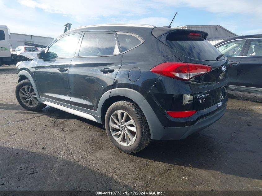 VIN KM8J33A47HU452364 2017 Hyundai Tucson, SE no.3