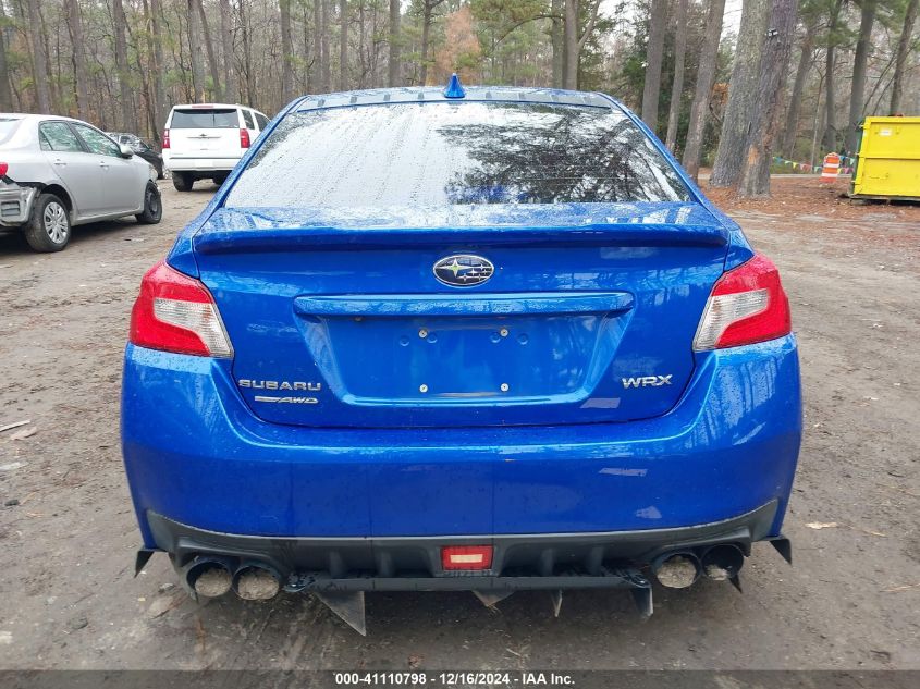 2018 Subaru Wrx VIN: JF1VA1A61J9817296 Lot: 41110798