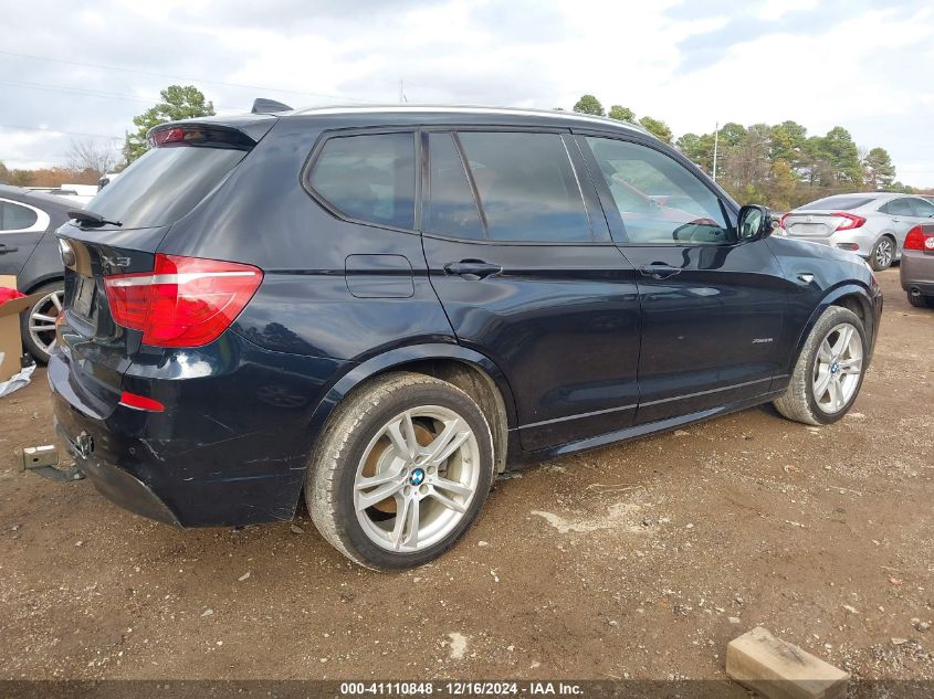 VIN 5UXWX7C51DL977303 2013 BMW X3, Xdrive35I no.4