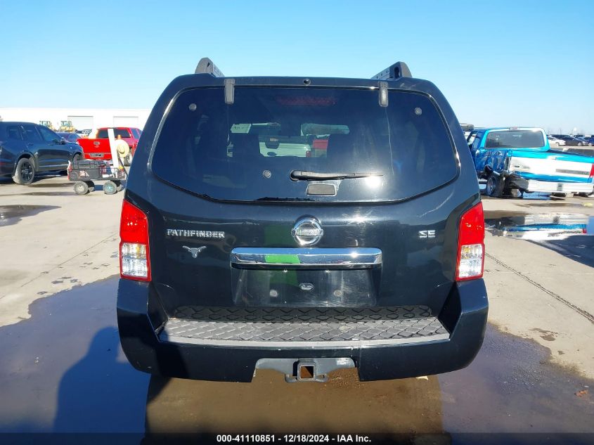 2010 Nissan Pathfinder Se VIN: 5N1AR1NN5AC604451 Lot: 41110851