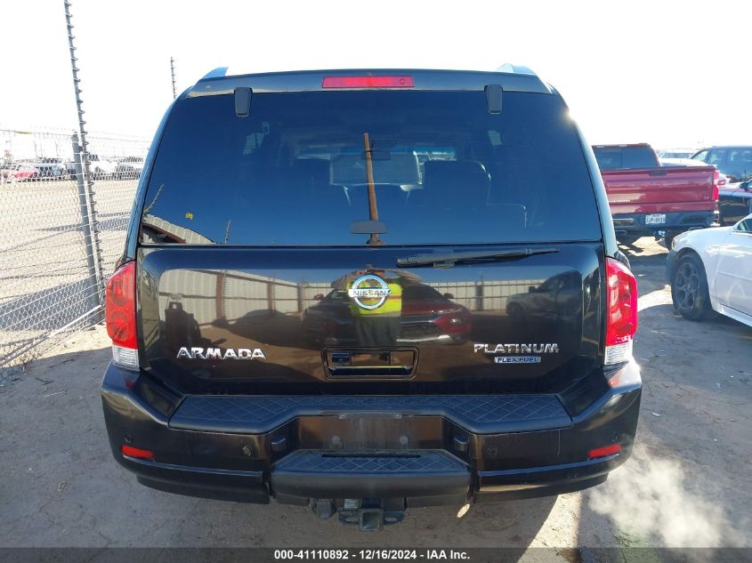 2015 Nissan Armada Platinum VIN: 5N1BA0NF1FN612282 Lot: 41110892