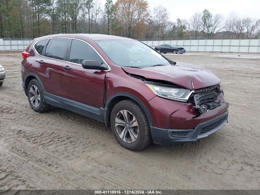 VIN 5J6RW5H33HL003416 2017 Honda CR-V, LX no.1