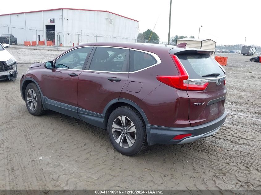 VIN 5J6RW5H33HL003416 2017 Honda CR-V, LX no.3