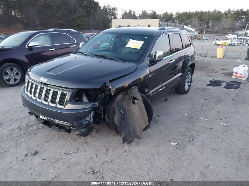 VIN 1C4RJFBG2EC506341 2014 JEEP GRAND CHEROKEE no.2