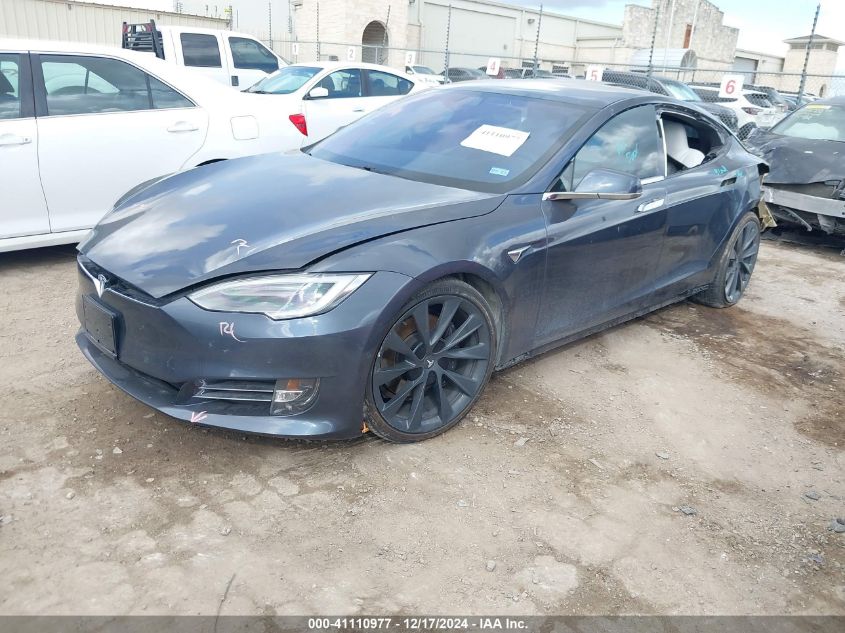 2020 Tesla Model S Long Range Dual Motor All-Wheel Drive/Long Range Plus Dual Motor All-Wheel Drive VIN: 5YJSA1E24LF350954 Lot: 41110977