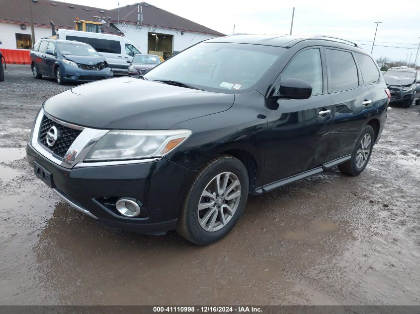 VIN 5N1AR2MM7EC622664 2014 Nissan Pathfinder, SV no.2