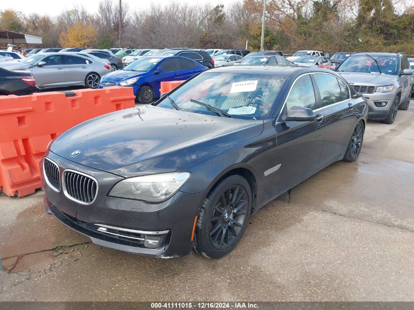 2013 BMW ACTIVEHYBRID 740LI - WBAYE0C58DDD85561