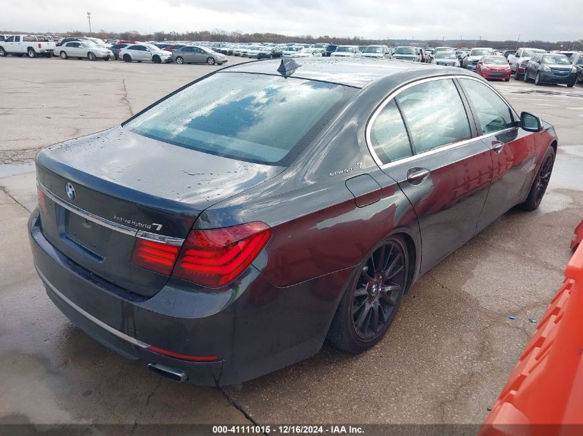 2013 BMW ACTIVEHYBRID 740LI - WBAYE0C58DDD85561