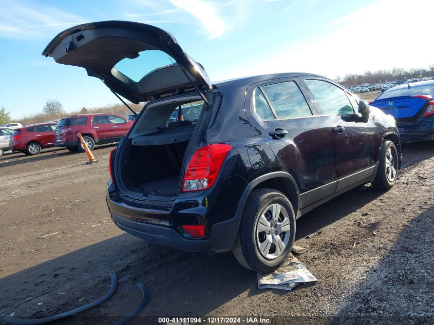 VIN 3GNCJKSB4JL262507 2018 CHEVROLET TRAX no.4