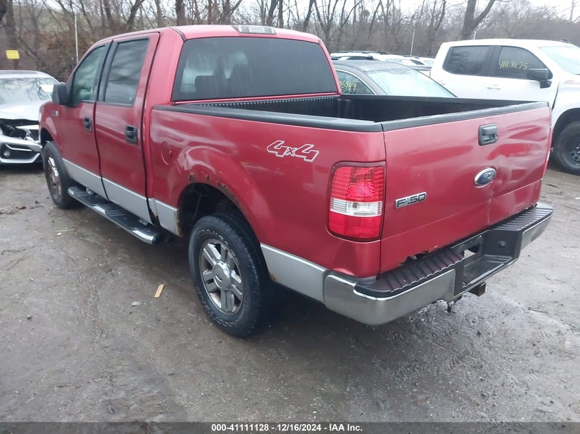 2007 FORD F150 VIN: 1FTRW14W17FB58221