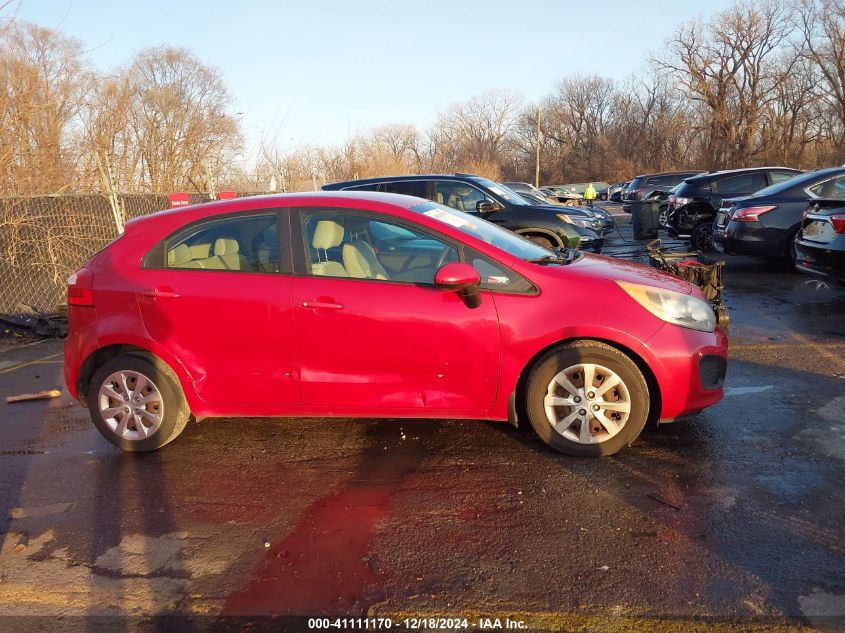 2012 Kia Rio5 Lx VIN: KNADM5A37C6067852 Lot: 41111170